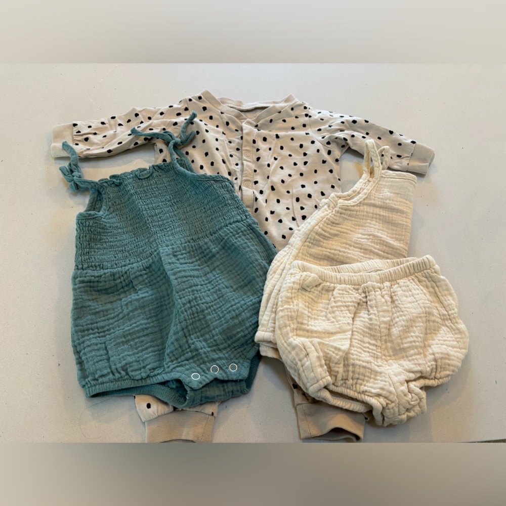 neutral & gauze baby set bundle